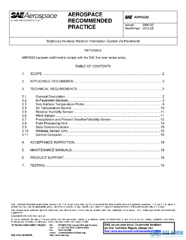SAE ARP5533 PDF