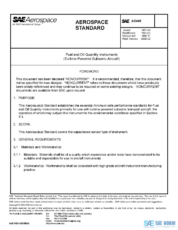 SAE AS445 PDF