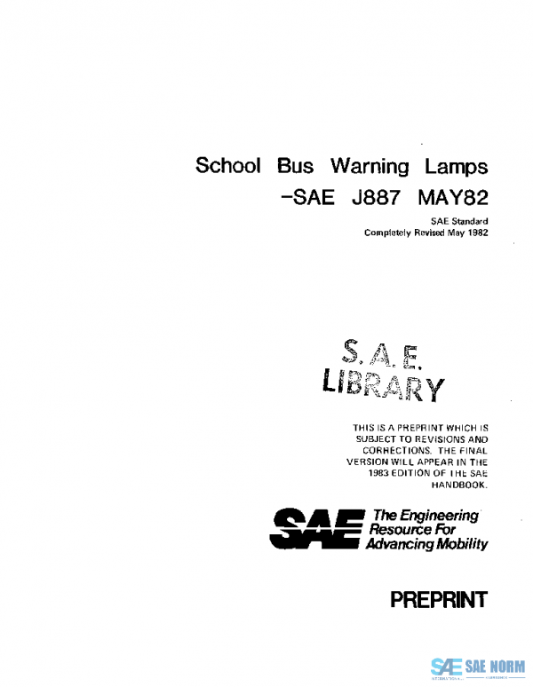 SAE J887_198205 PDF SAE J887_198205 PDF