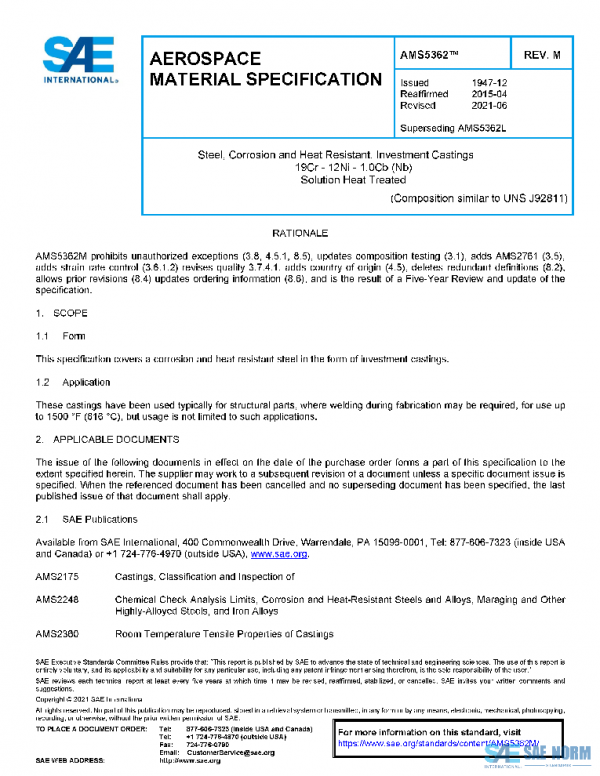 SAE AMS5362M PDF