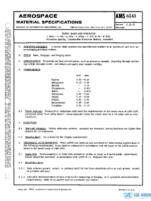SAE AMS6541 PDF