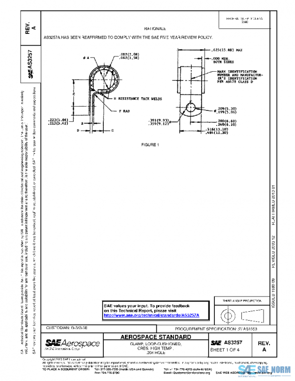 SAE AS3257A PDF SAE AS3257A PDF