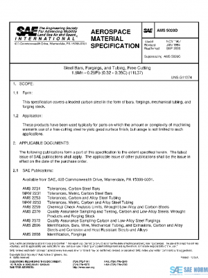 SAE AMS5020D PDF