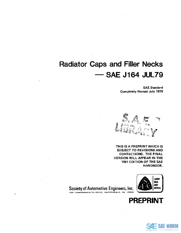 SAE J164_197907 PDF SAE J164_197907 PDF