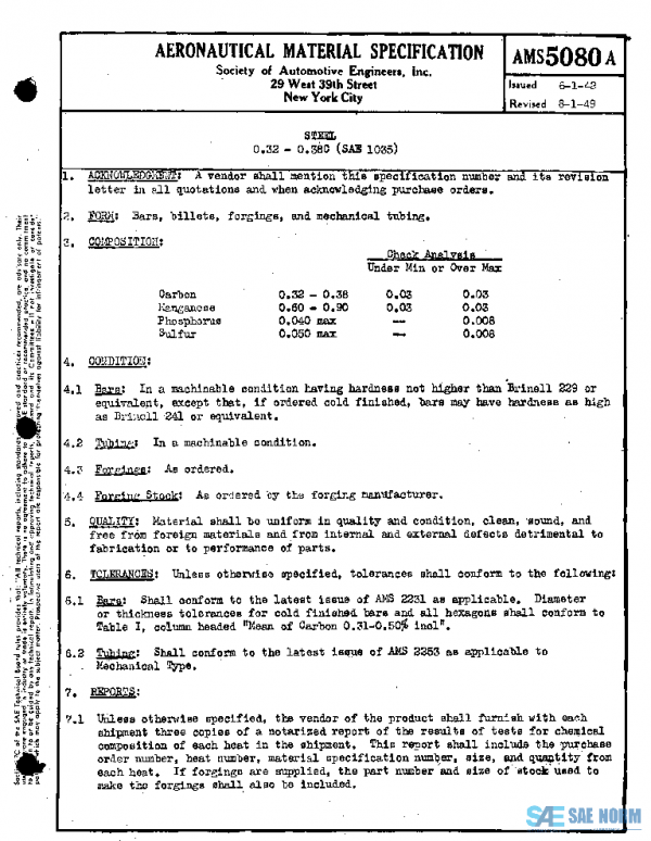 SAE AMS5080A PDF