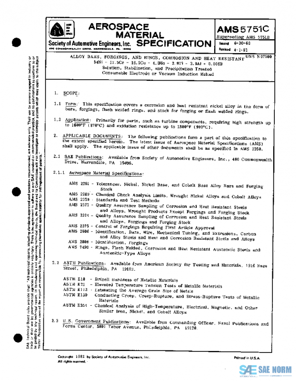 SAE AMS5751C PDF