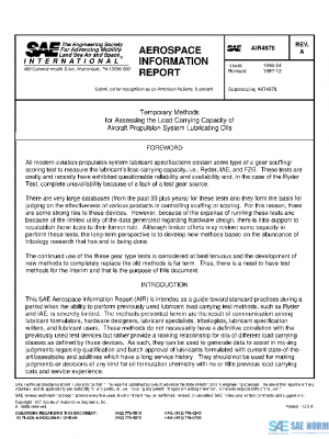 SAE AIR4978A PDF