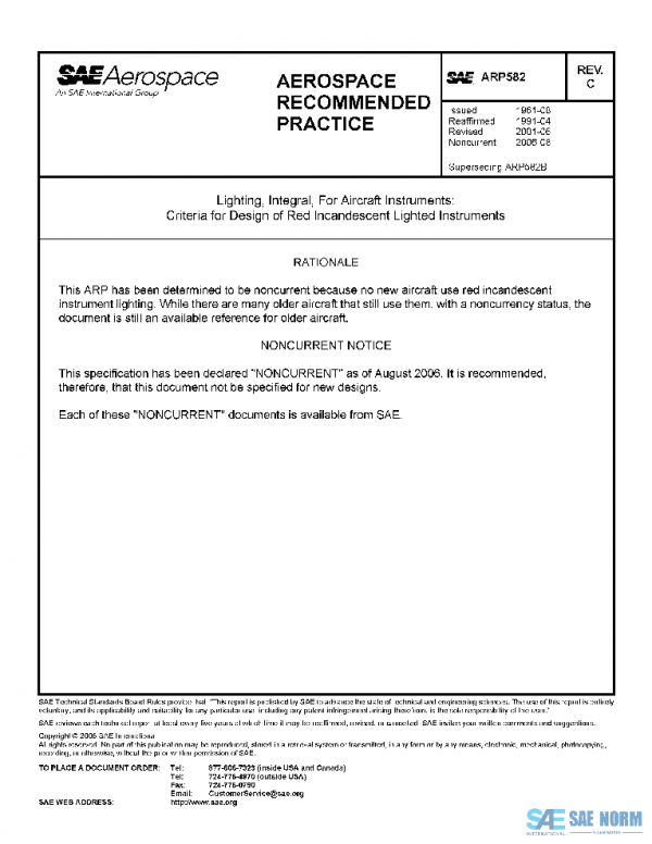 SAE ARP582C PDF