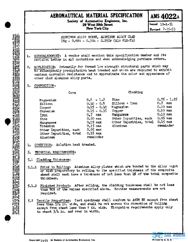 SAE AMS4022A PDF SAE AMS4022A PDF