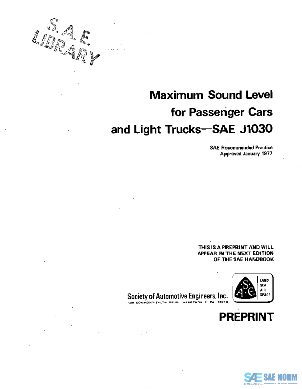 SAE J1030_197701 PDF