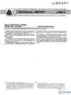 SAE J364A_197007 PDF