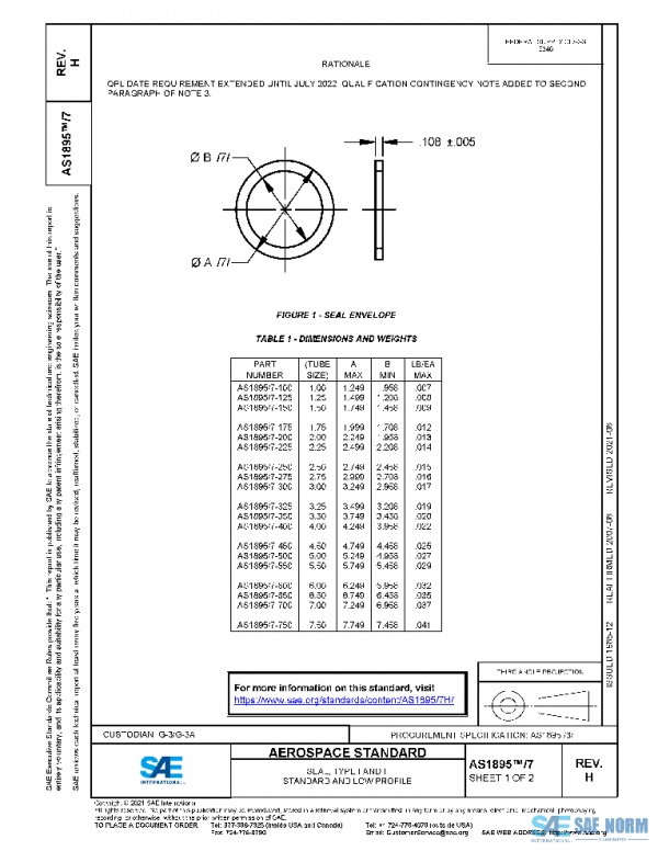 SAE AS1895/7H PDF SAE AS1895/7H PDF