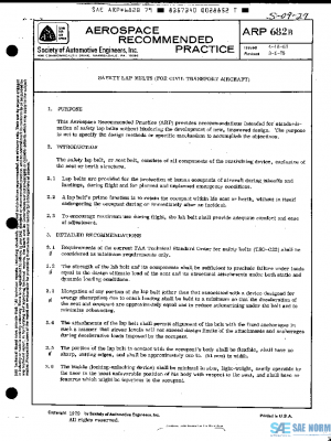 SAE ARP682B PDF