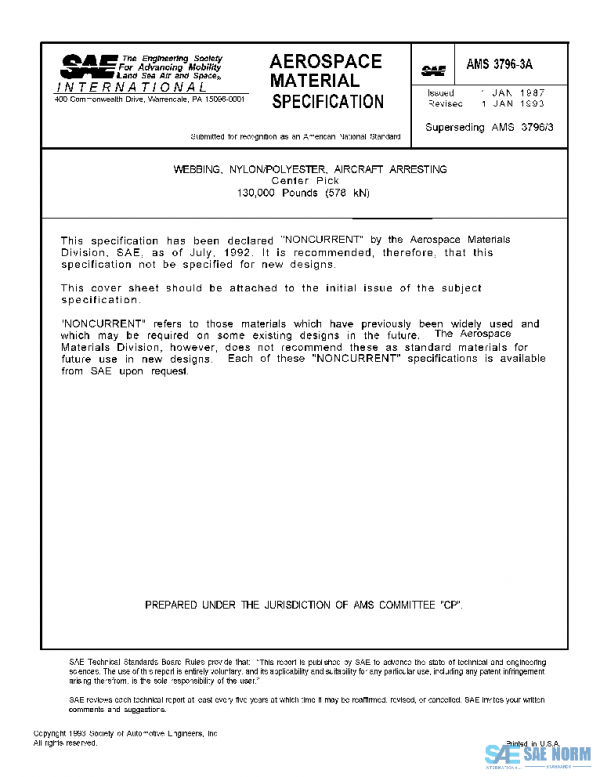 SAE AMS3796/3A PDF