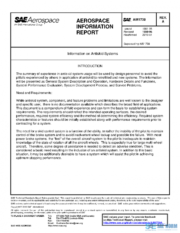 SAE AIR1739A PDF SAE AIR1739A PDF