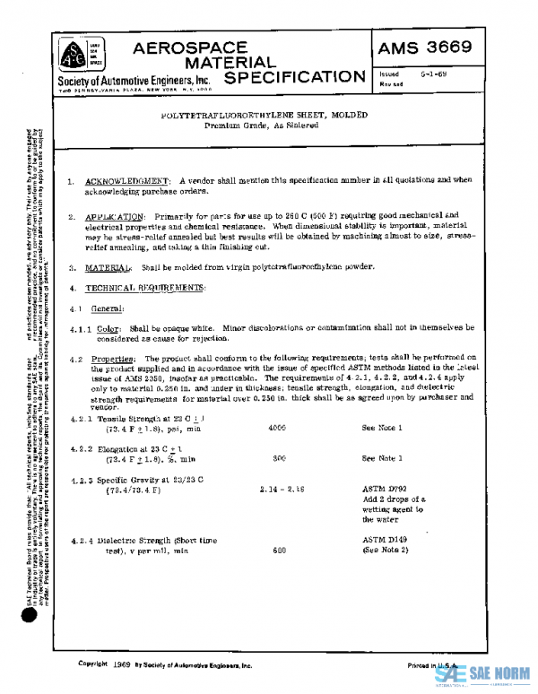 SAE AMS3669 PDF