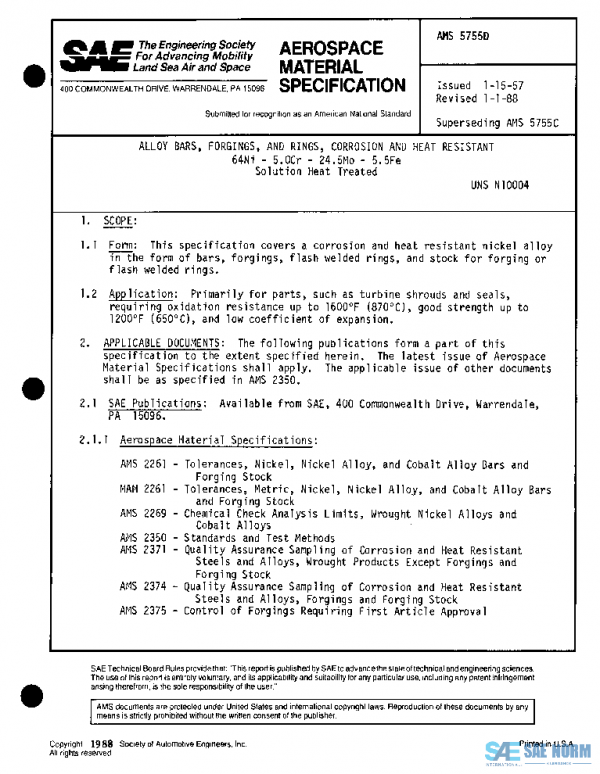 SAE AMS5755D PDF