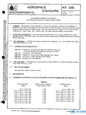 SAE AS1182 PDF