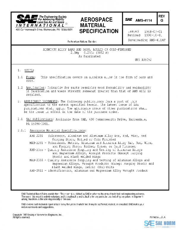 SAE AMS4114G PDF