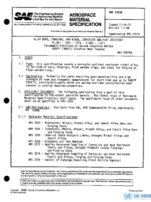 SAE AMS5701B PDF