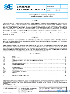 SAE ARP8616 PDF SAE ARP8616 PDF