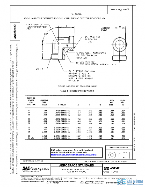 SAE AS4542 PDF