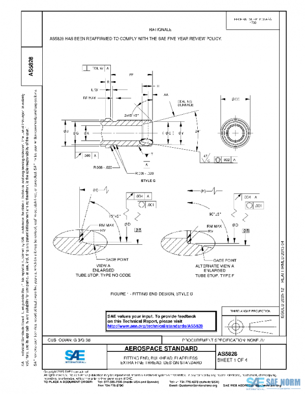 SAE AS5828 PDF