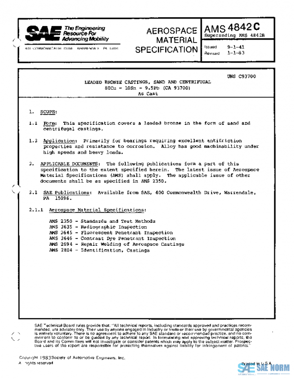 SAE AMS4842C PDF