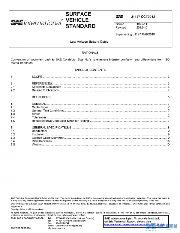 SAE J1127_201210 PDF