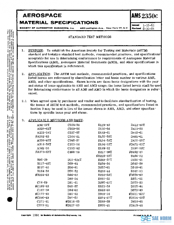 SAE AMS2350C PDF