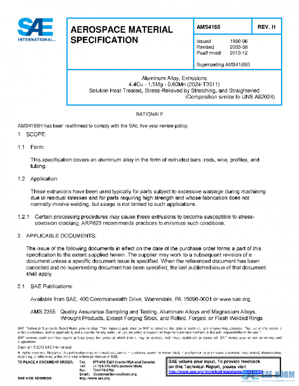 SAE AMS4165H PDF