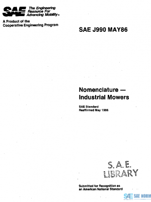 SAE J990_198605 PDF