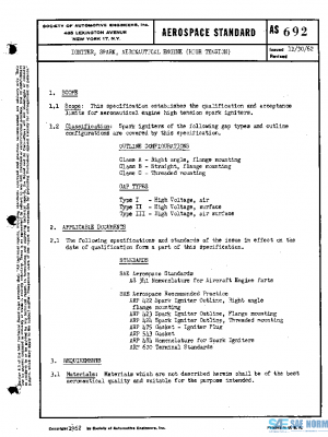 SAE AS692 PDF