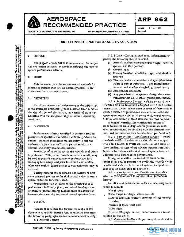 SAE ARP862 PDF