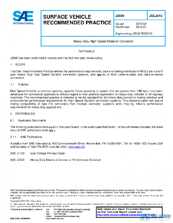 SAE J2839_201507 PDF