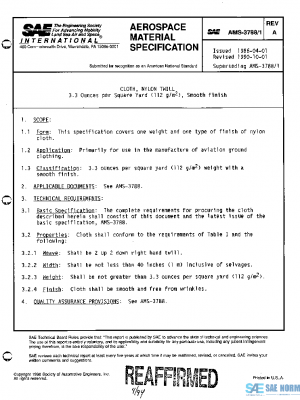 SAE AMS3788/1A PDF