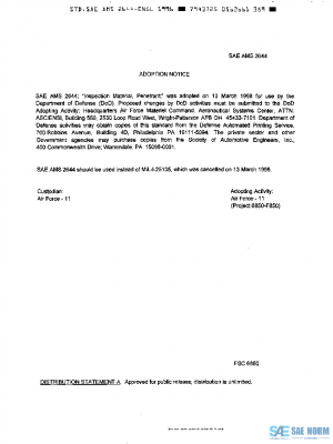 SAE AMS2644 PDF