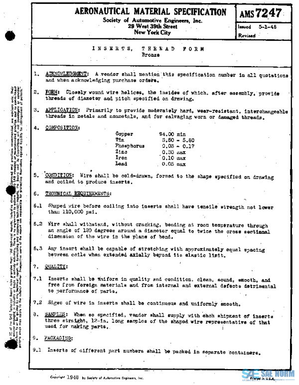 SAE AMS7247 PDF SAE AMS7247 PDF