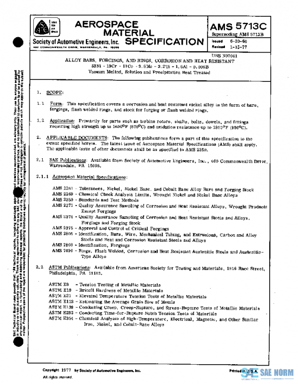 SAE AMS5713C PDF