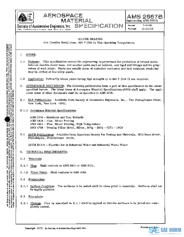 SAE AMS2667B PDF SAE AMS2667B PDF