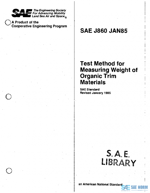 SAE J860_198501 PDF SAE J860_198501 PDF