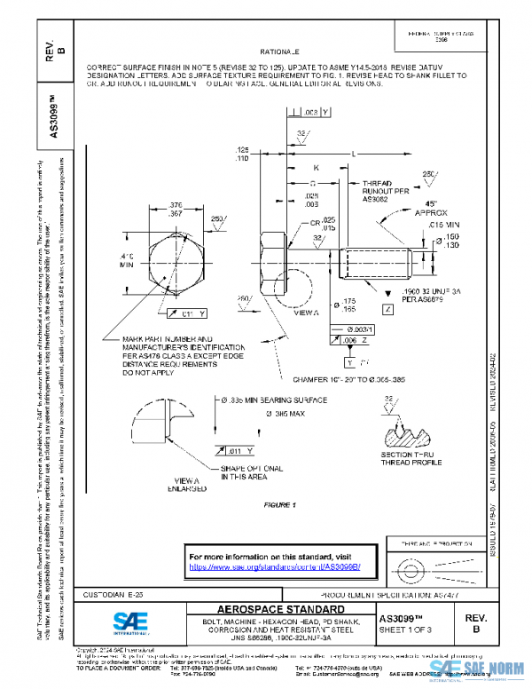 SAE AS3099B PDF