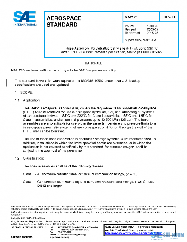 SAE MA2126B PDF SAE MA2126B PDF