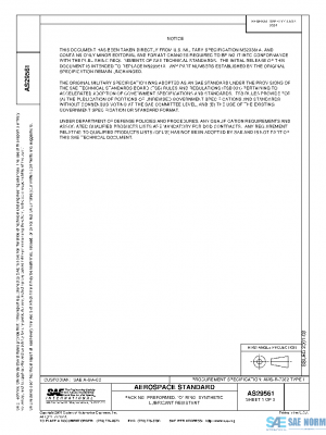 SAE AS29561 PDF