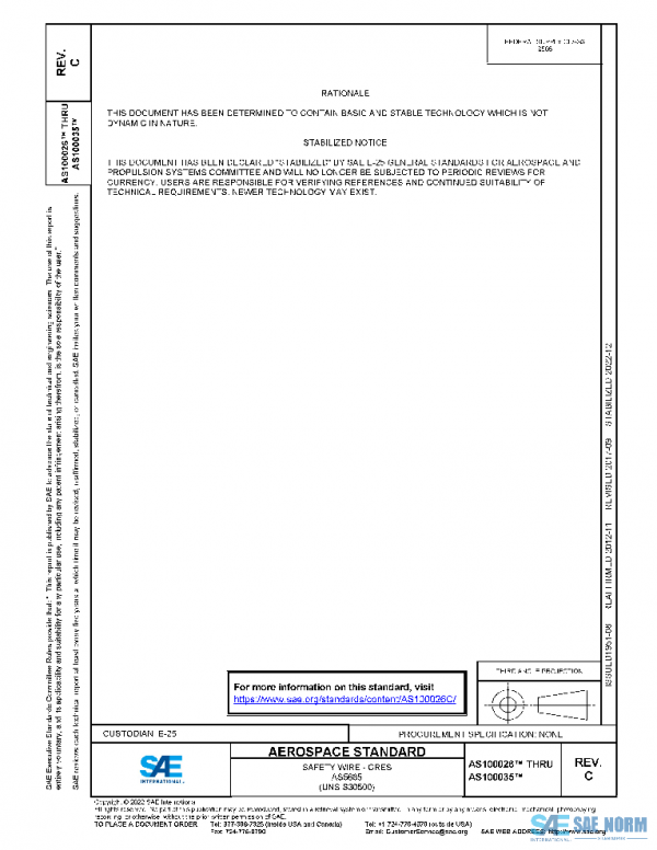 SAE AS100026C PDF SAE AS100026C PDF