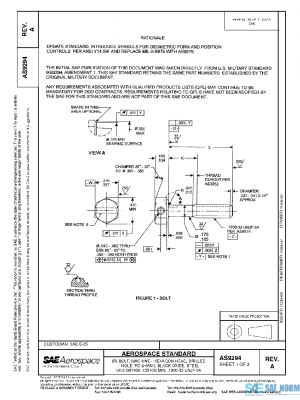 SAE AS9294A PDF