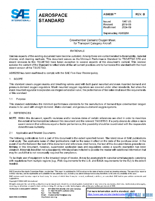 SAE AS8026B PDF SAE AS8026B PDF