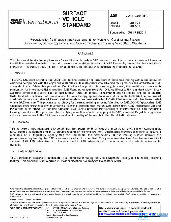 SAE J2911_201201 PDF
