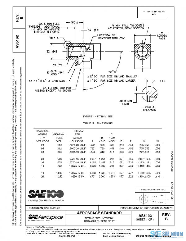 SAE AS5192B PDF