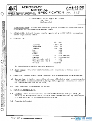 SAE AMS4915B PDF
